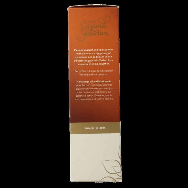 Lubrifiant et huile de massage 2-en-1 toffee caramel 150 ml