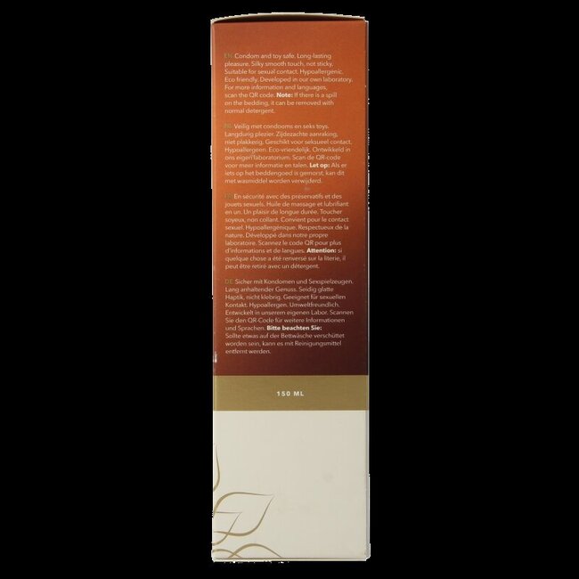 Massage- en glijmiddel in 1 toffee karamel 150 Milliliter