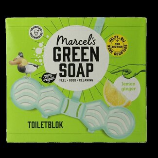 Marcel's Green Soap Bloc WC citron & gingembre 35 g