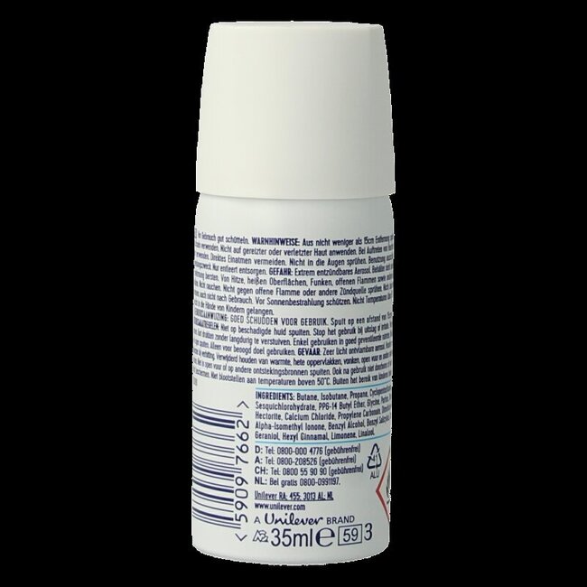 Déodorant spray Cotton Dry mini 35 ml