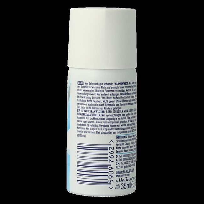Deodorant spray cotton dry mini 35 Milliliter