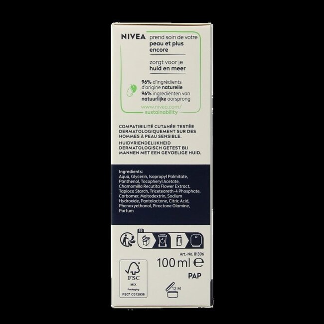 Men aftershave balsem herstellend 100 Milliliter