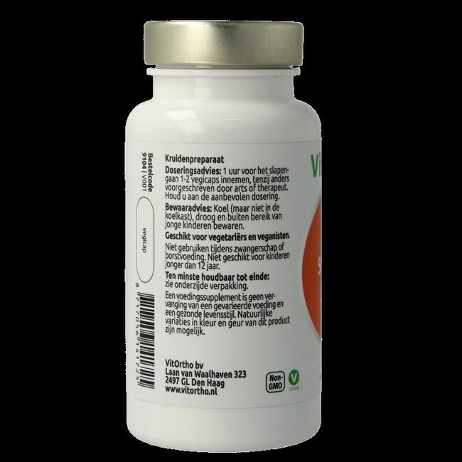 Saffraan slaap 60 Vegetarische capsules
