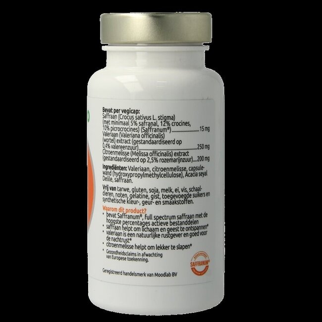 Saffraan slaap 60 Vegetarische capsules