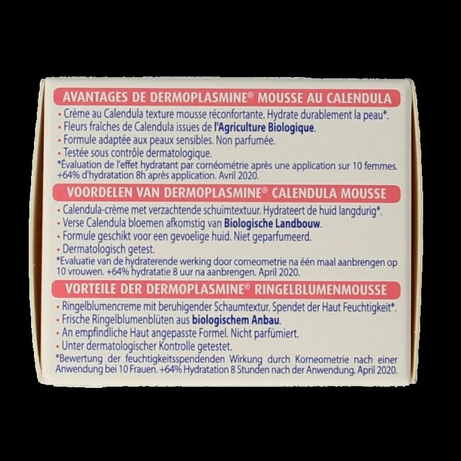Dermoplasmine calendula mousse 20 Gram