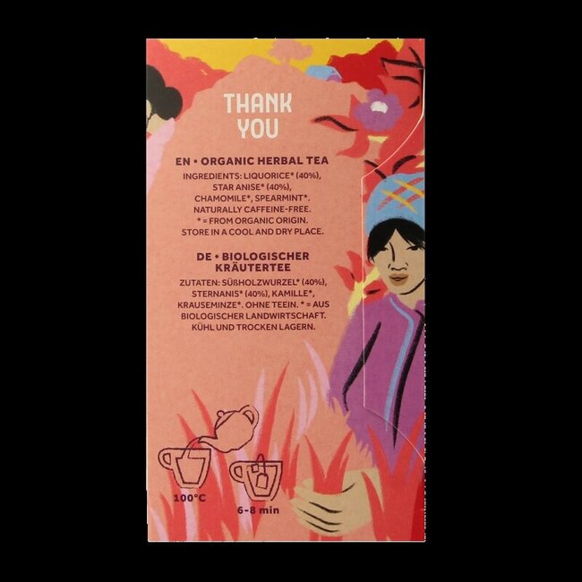 Thank you bio 18 Zakjes