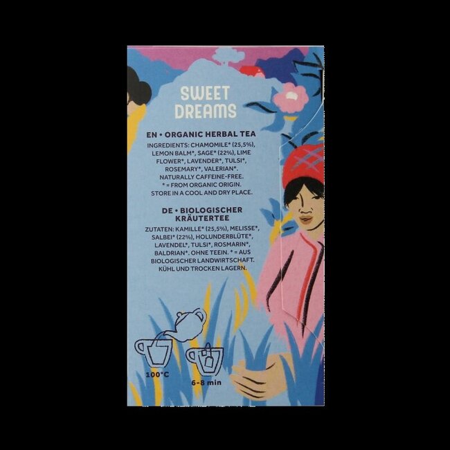 Sweet dreams bio 18 sachets