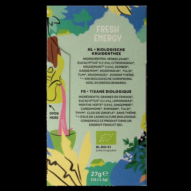 Fresh energy bio 18 Zakjes
