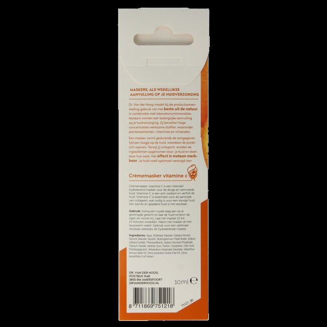 Masque crème à la vitamine C 10 ml