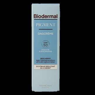 Biodermal Dagcreme anti-pigment SPF50 50 Milliliter