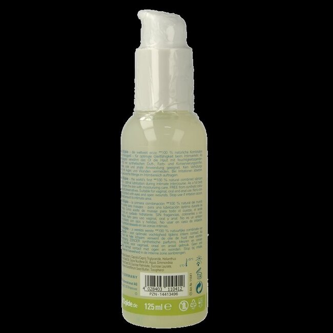 Glijmiddel en massageolie 125 Milliliter