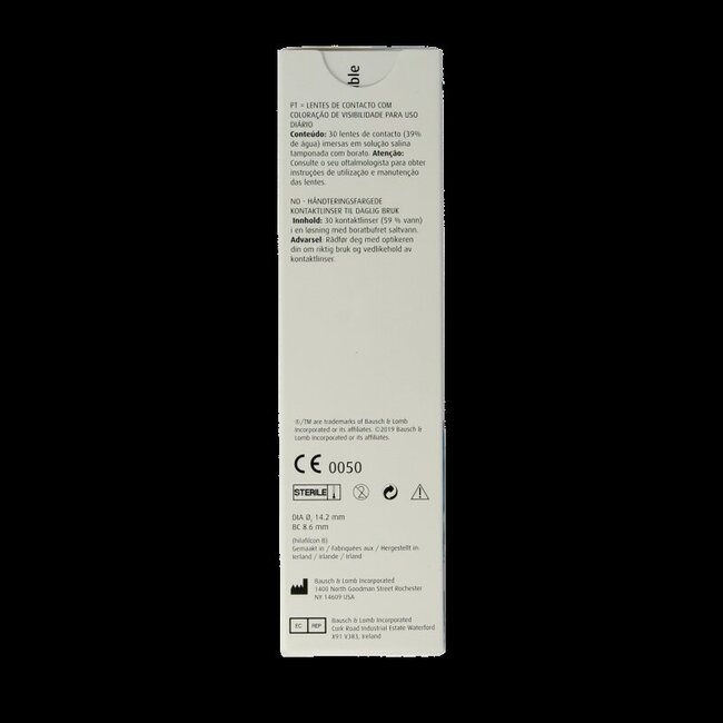 30 Lentilles Journalières Bausch + Lomb -4.00