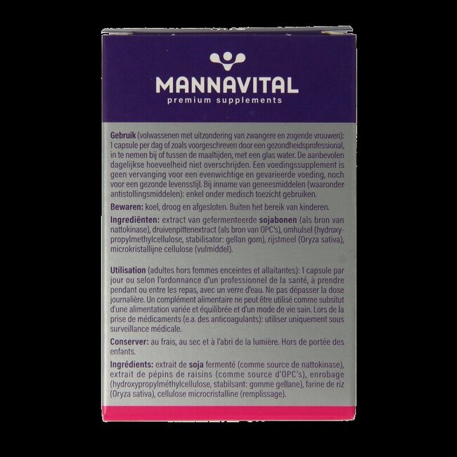 Nattokinase platinum 90 Vegetarische capsules