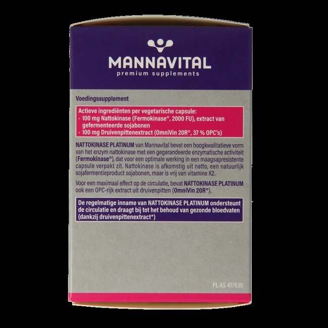 Nattokinase platinum 90 Vegetarische capsules