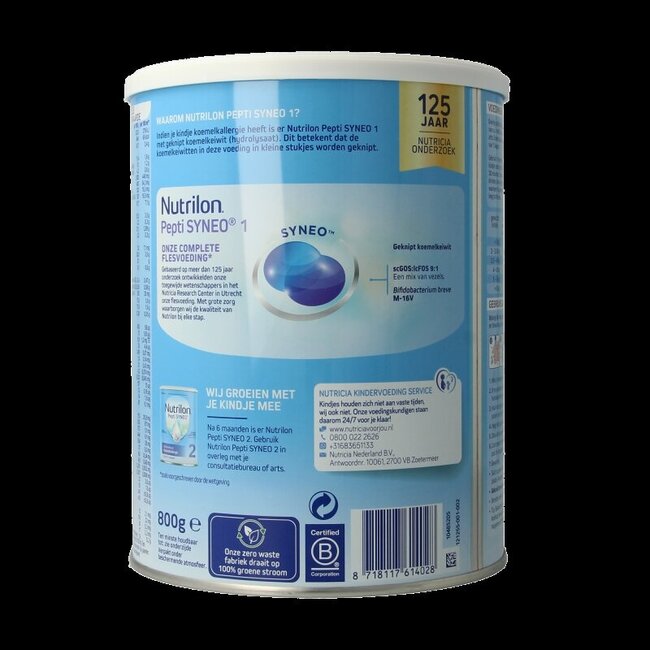 Pepti syneo 1 800 Grammes