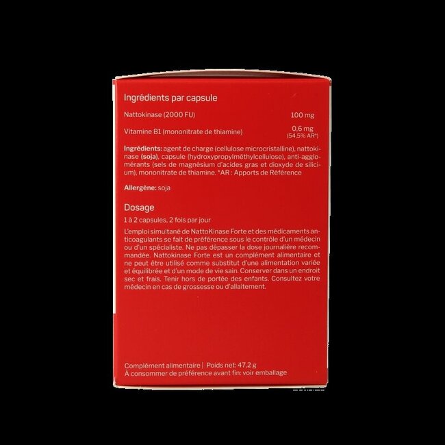 Nattokinase forte 100mg 120 Capsules
