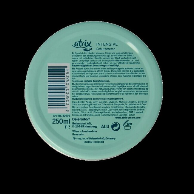 Crème protectrice boîte 250 ml