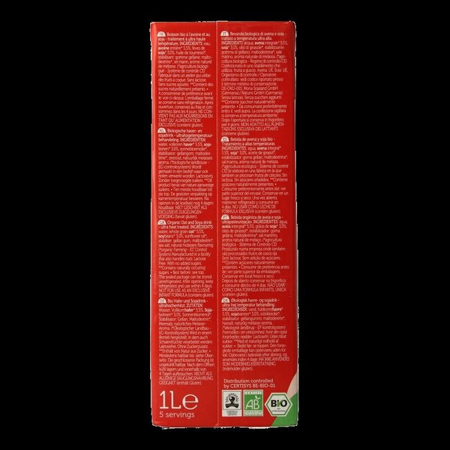 Whole entier drink bio 1000 Milliliter