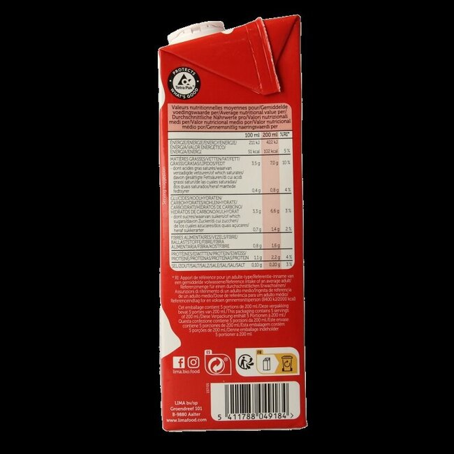 Boisson Whole Entier Bio 1000 ml