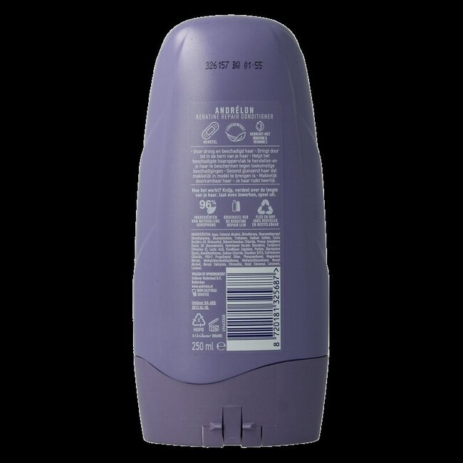 Après-shampooing spécial Keratine Repair 250 ml