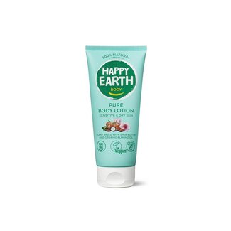Happy Earth Bodylotion zacht 200 Milliliter