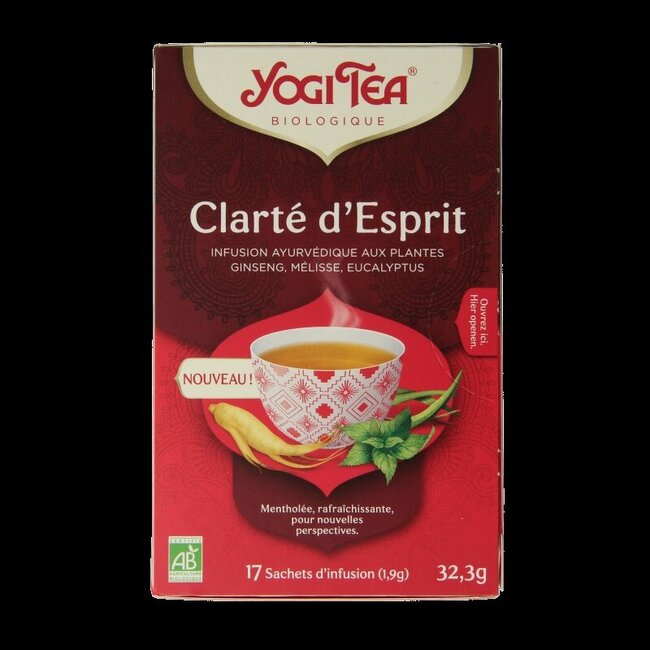 Clarté Mentale Bio 17 sachets