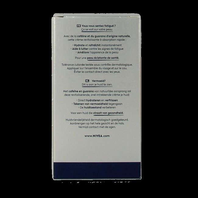 Crème visage énergie active homme 50 Millilitres