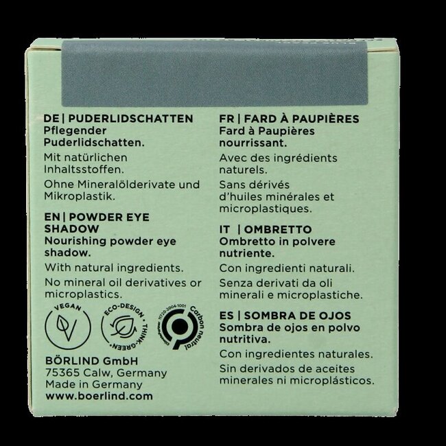 Ombre à paupières poudre bleu perle 1 pièce