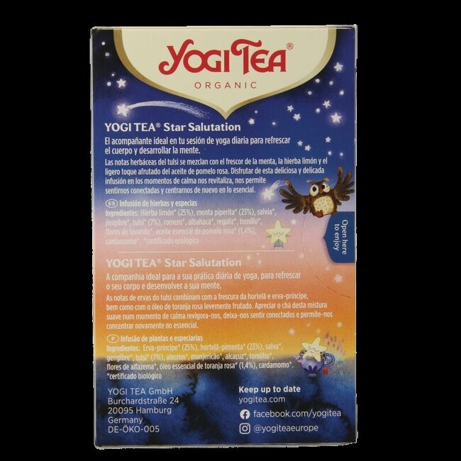 Star salutation bio 17 Zakjes