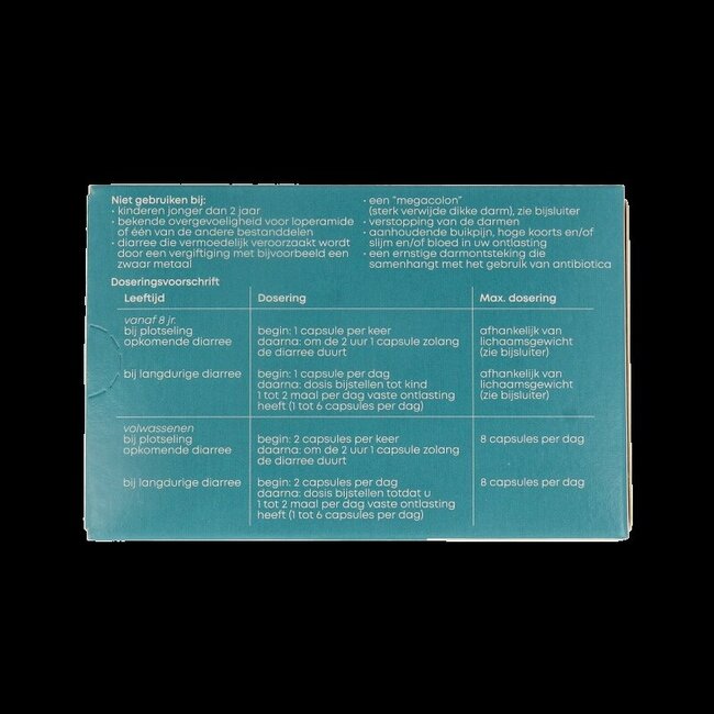 Lopéramide 2 mg 10 gélules