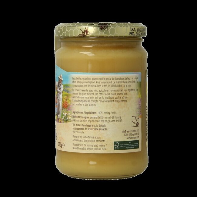 Bloemen honing creme 350 Gram