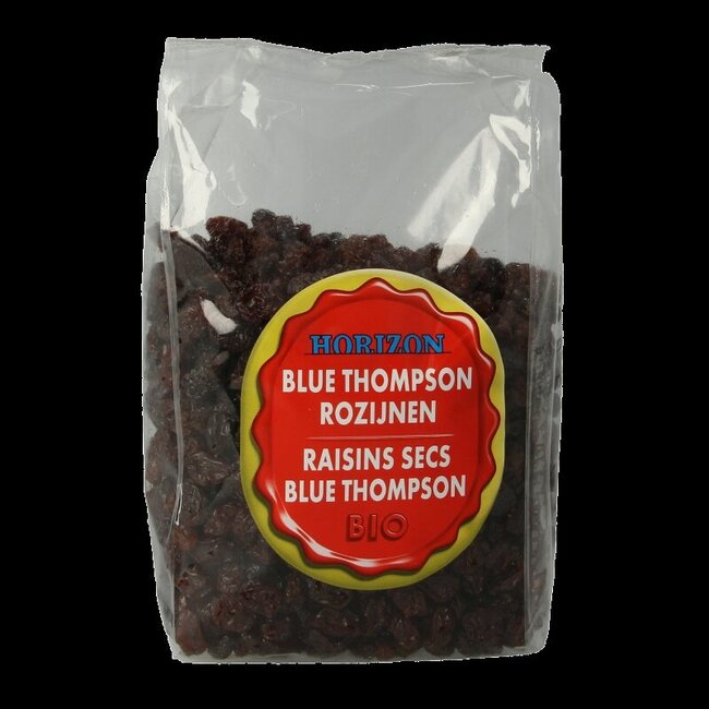 Rozijnen blue thompson bio 500 Gram