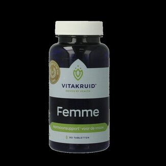 Vitakruid Femme Soutien Hormonal avec Maca & Safran 90 Tablettes