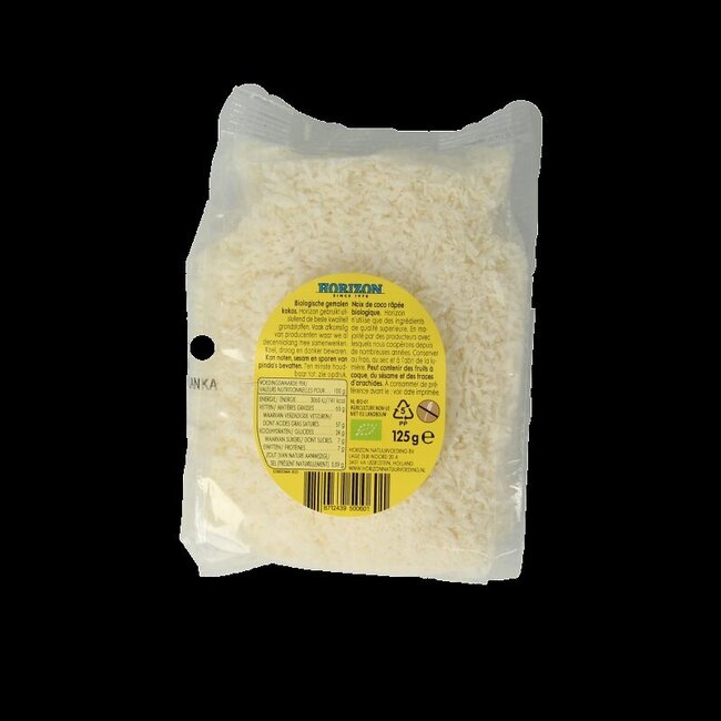 Gemalen kokos bio 125 Gram