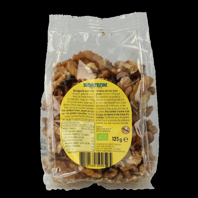 Walnoten bio 125 Gram