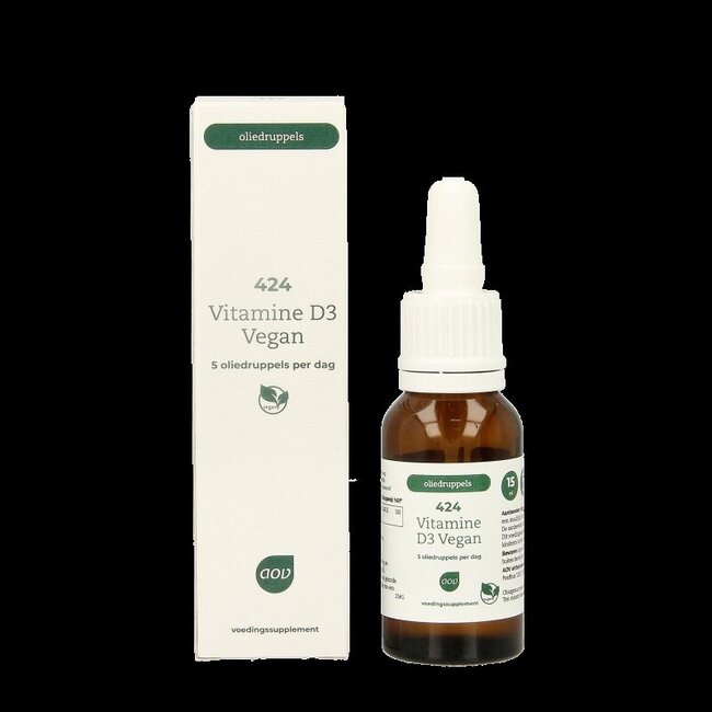 424 Vitamine D3 25 mcg végane 15 ml