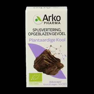 Arkocaps Charbon végétal bio 40 gélules