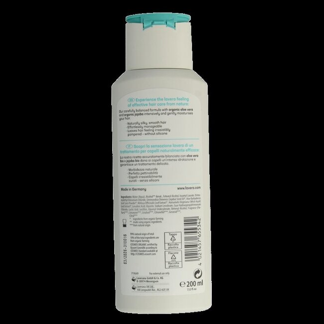 Conditioner basis sensitiv moisture & care 200 Milliliter