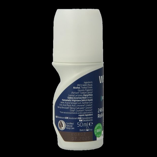 Déodorant homme roll-on 24h 50 ml