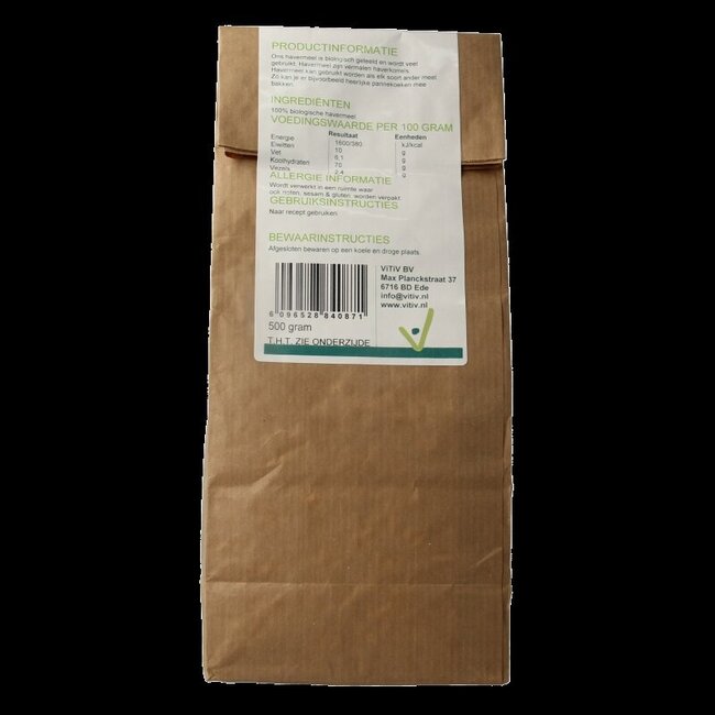Farine d'avoine bio 500 g