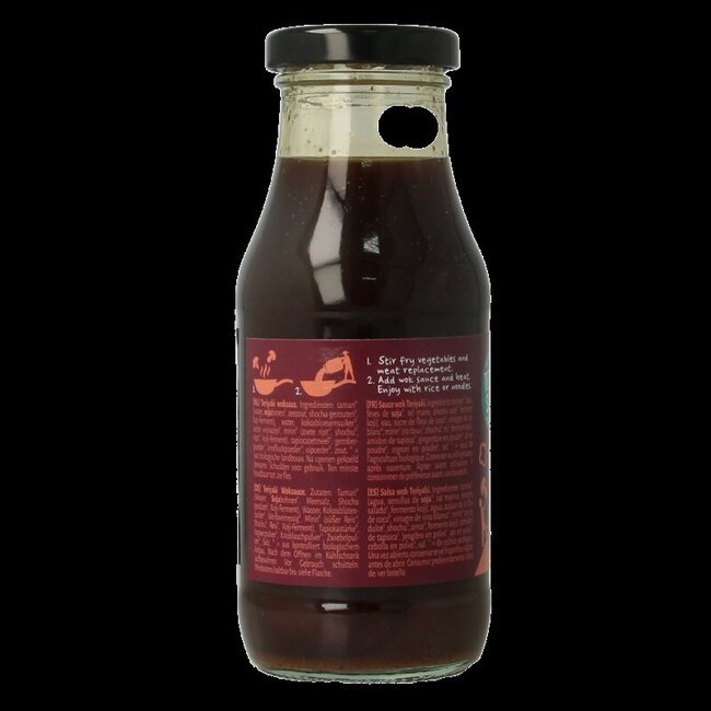 Woksaus teriyaki bio 240 Milliliter