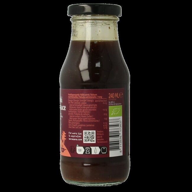 Woksaus teriyaki bio 240 Milliliter