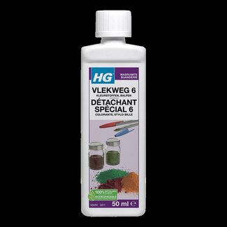 HG HG Détachant n° 6 stylo-bille et taches de colorants 50 ml