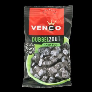 Venco Dubbel zoute drop 120 Gram