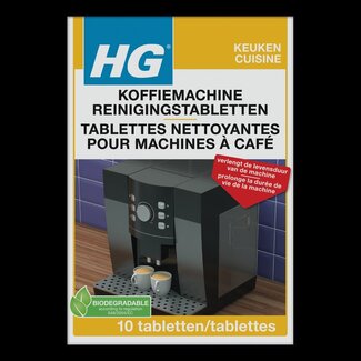 HG Koffiemachine Reinigingstablet 10 Stuks