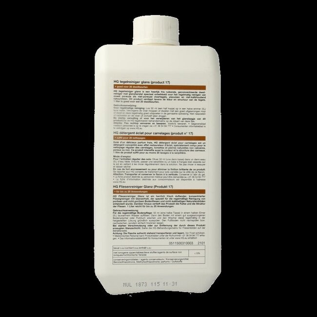 Nettoyant pour carrelage éclat 1 litre