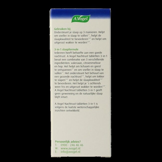 Dormeasan nachtrust 3-in-1 30 Tabletten