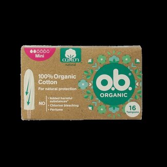 OB Tampons organic mini 16 Stuks
