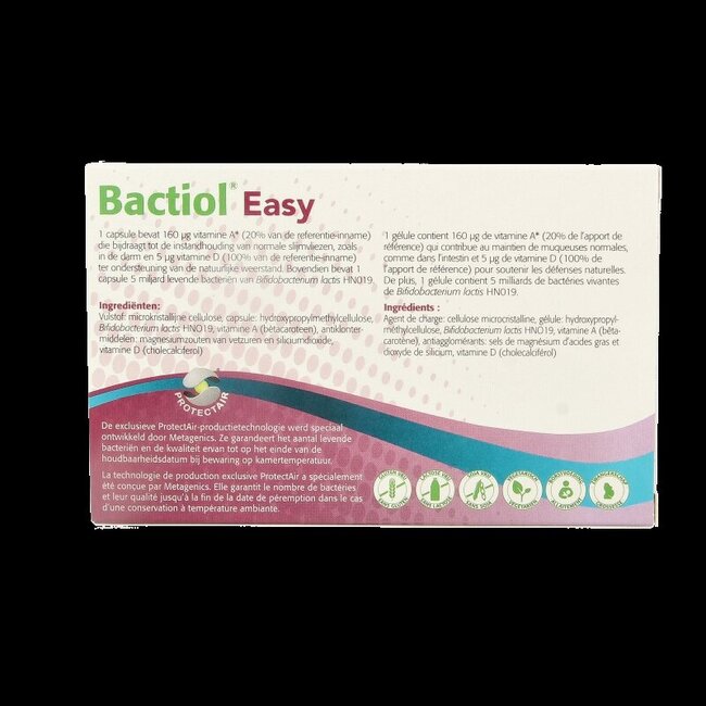 Bactiol easy 30 gélules