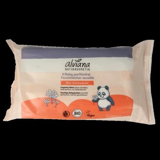 Alviana Lingettes humides pour bébé 48 unités